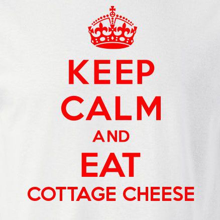 I Love Cottage Cheese T Shirt I Heart Cottage Cheese